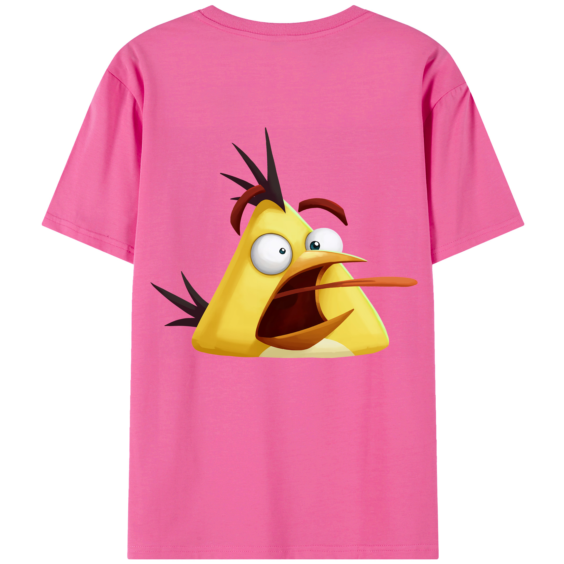 （画像用） Angry Birds アングリーバード レディース半袖Tシャツ(バックプリント)